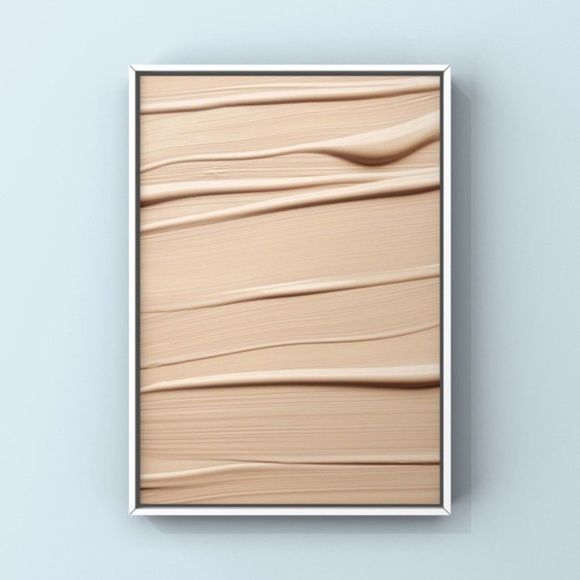 Modern minimalist textural Abstract wall art print - Picture 2 of 3